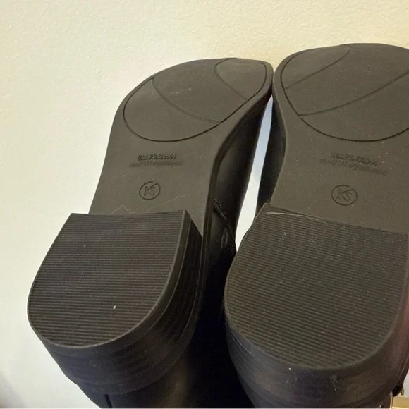 NEW Karen Scott Black and Brown Women's Riding Boots - Picture 5 of 6